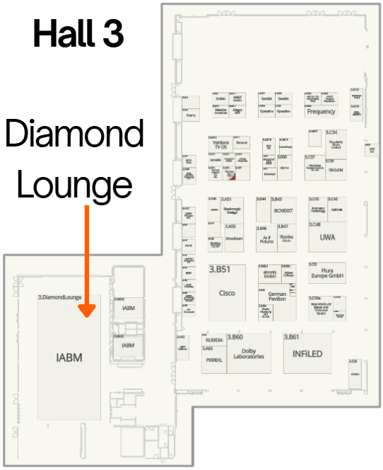 Amplify at IBC 2025 - IABM Hub (Diamond Lounge)